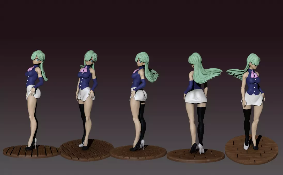 Elizabeth Fanart The Seven Deadly Sins 3D print model_0