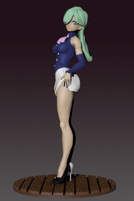 Elizabeth Fanart The Seven Deadly Sins 3D print model_13