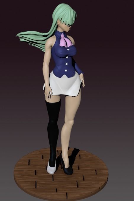 Elizabeth Fanart The Seven Deadly Sins 3D print model_14