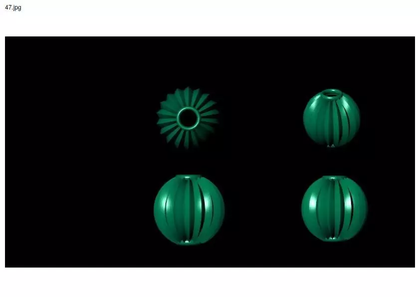3 size stl beeds 3D print model