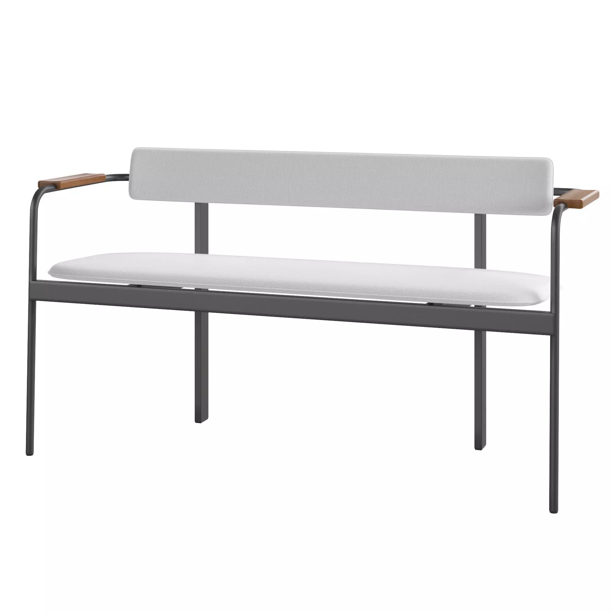 Betwixt Bench Upholstered 3D model_0
