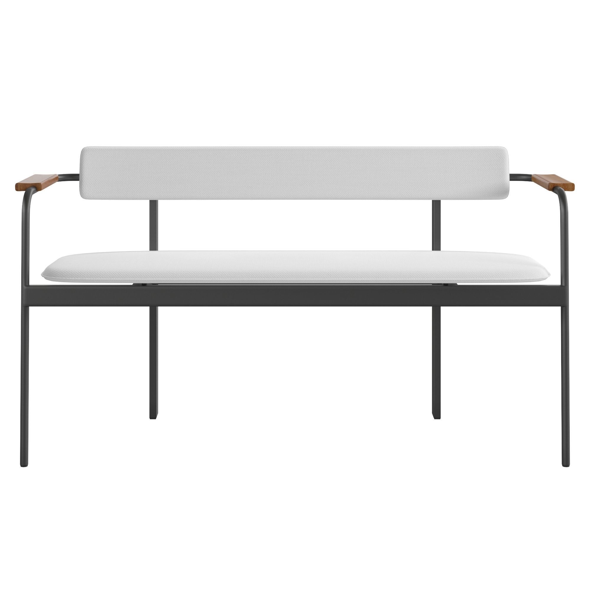 Betwixt Bench Upholstered 3D model_1