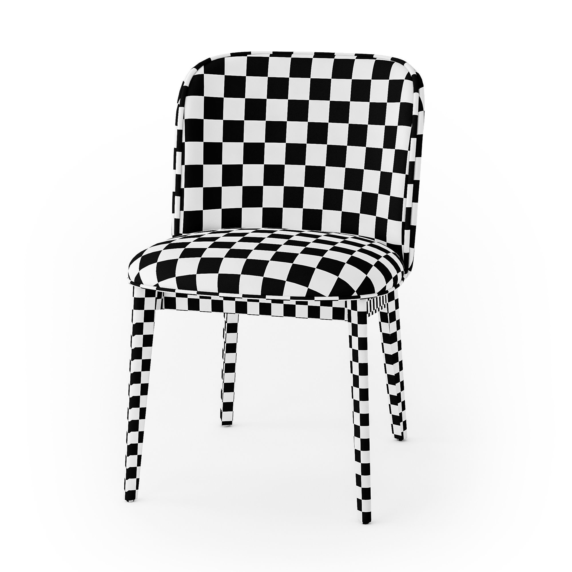 Calligaris Abrey wood chair 3D model_12