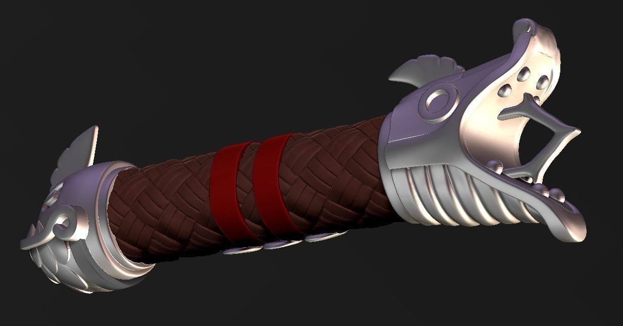 How to Train Your Dragon - Inferno Dragon Blade 3D print model_4