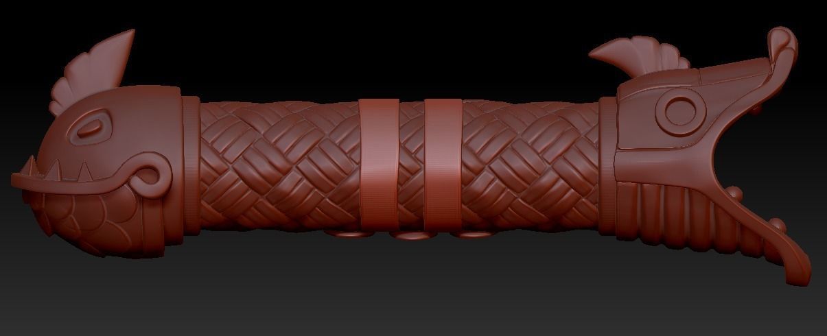 How to Train Your Dragon - Inferno Dragon Blade 3D print model_9