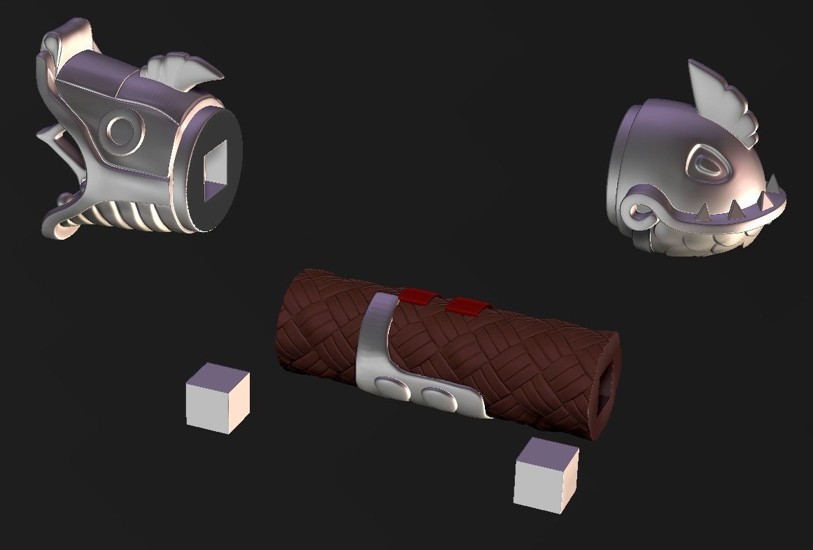 How to Train Your Dragon - Inferno Dragon Blade 3D print model_7