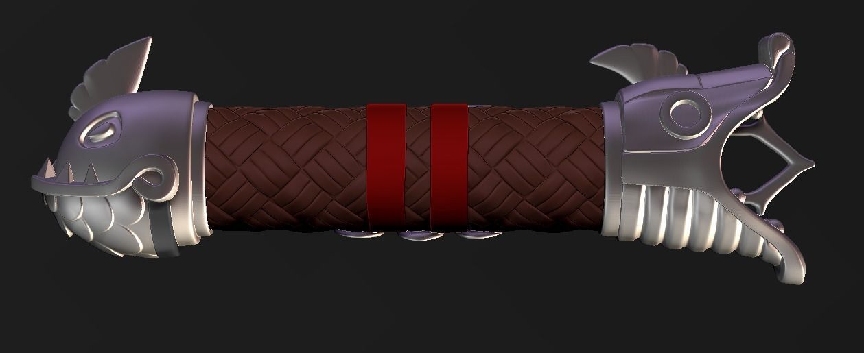 How to Train Your Dragon - Inferno Dragon Blade 3D print model_1