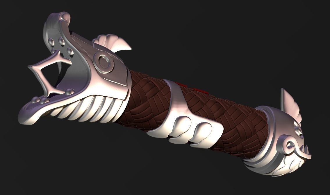 How to Train Your Dragon - Inferno Dragon Blade 3D print model_6