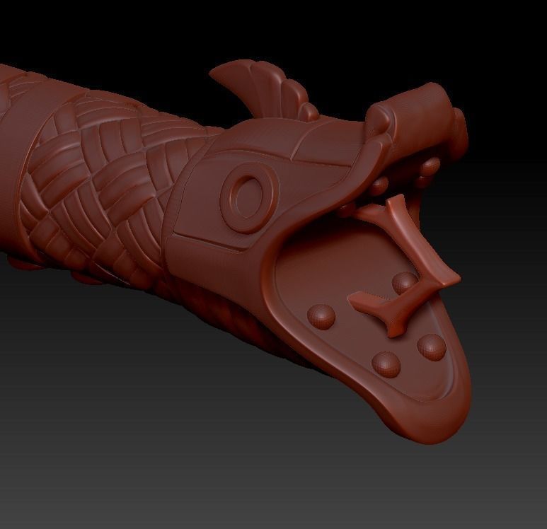 How to Train Your Dragon - Inferno Dragon Blade 3D print model_13