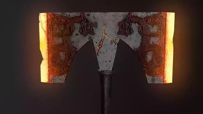 Weapon pack Low-poly 3D model