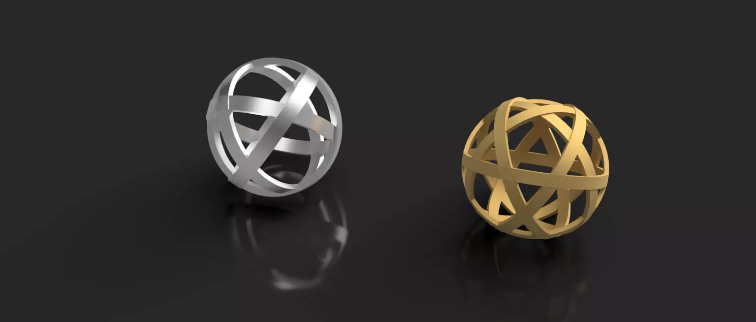 Pentasphere and Genesa Crystal model  - Pentasfera e Genesa - 3D print model_0