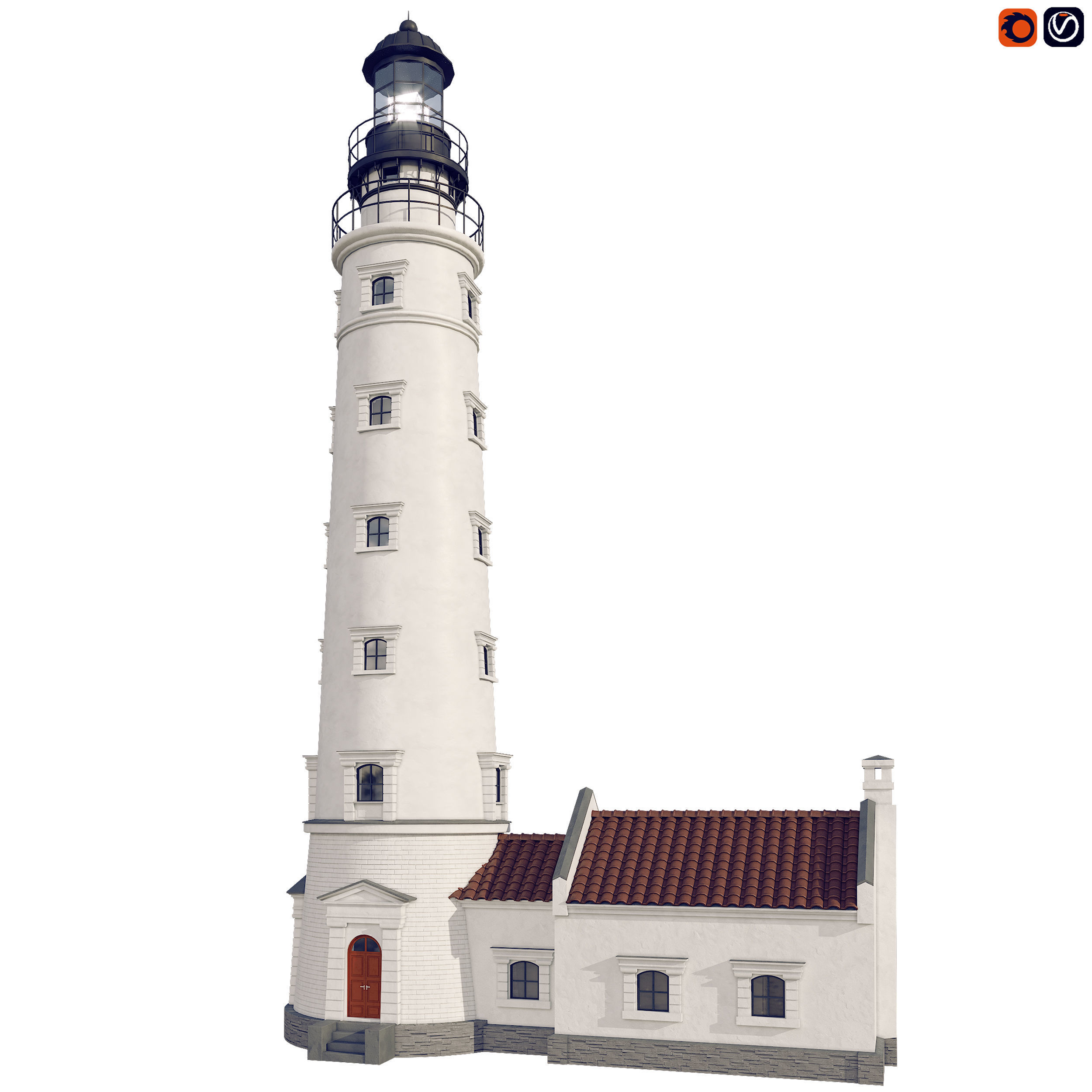 Lighthouse 3D model_1