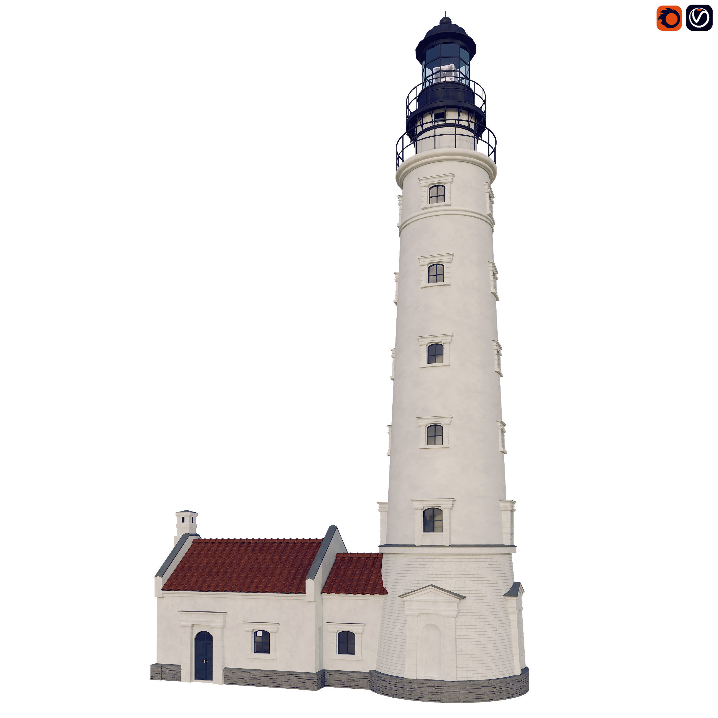 Lighthouse 3D model_3