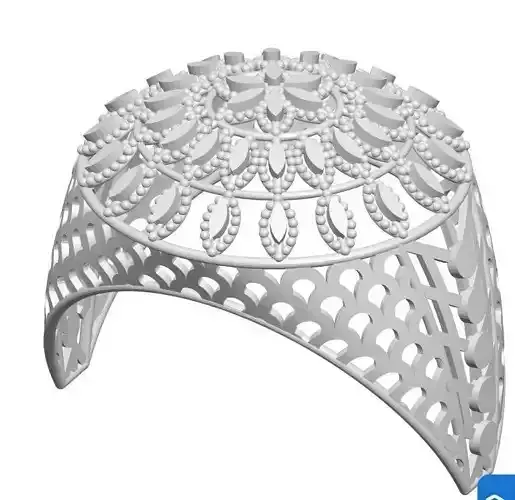 Ring 5 intricately designed