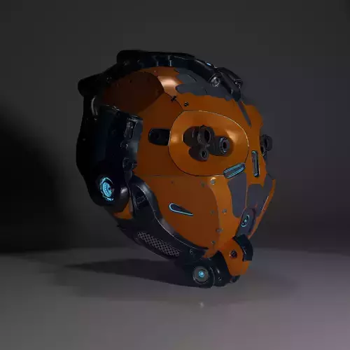 Sci-fi helmet