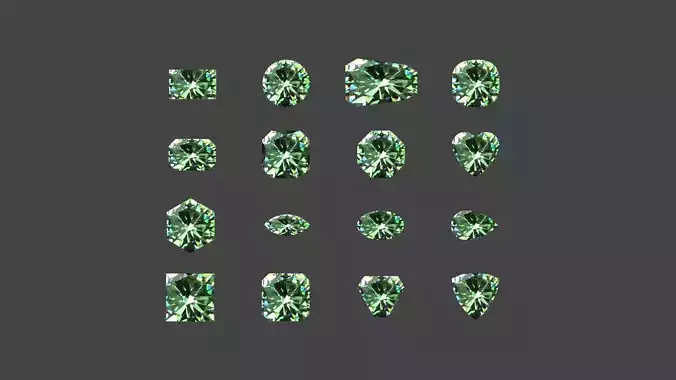 GEMS-023 Grossularite Green