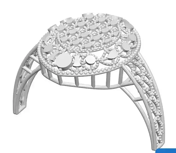 Ring 3 with diamonds