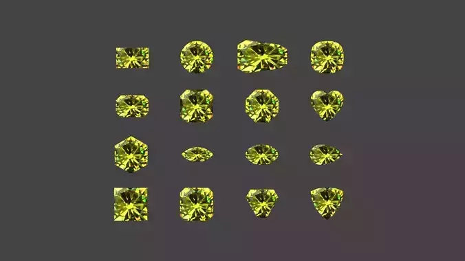 GEMS-024 Grossularite Yellow