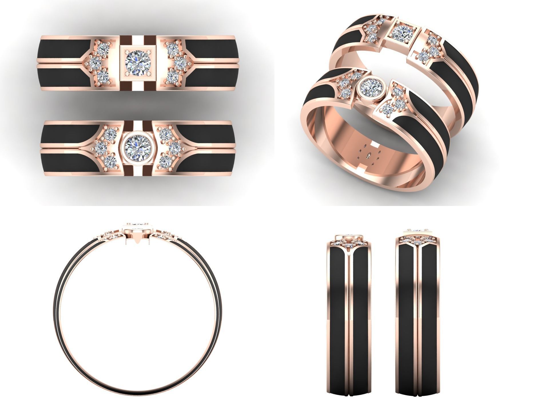 Ring od 175 3D print model_3