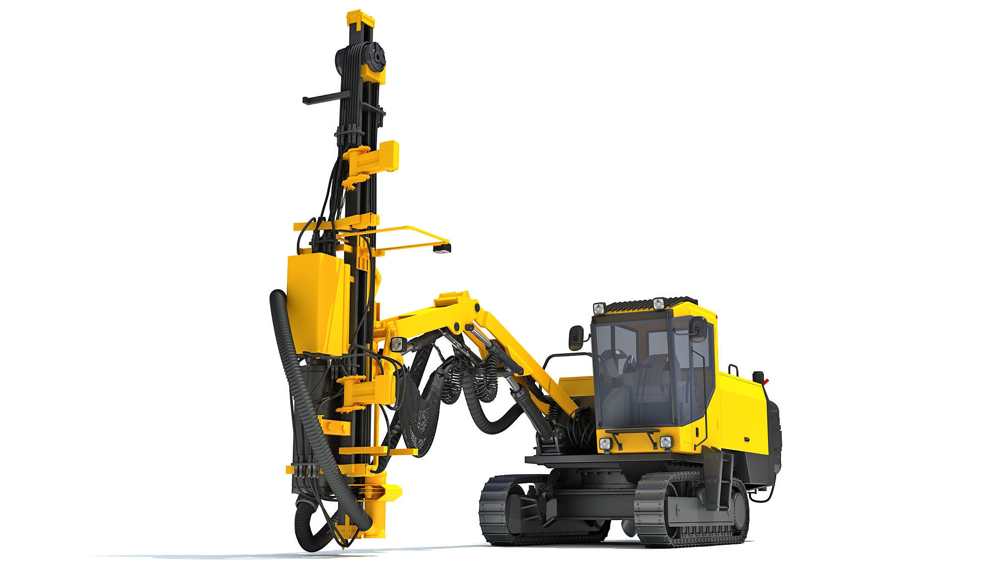Surface Drill Rig 3D model_12
