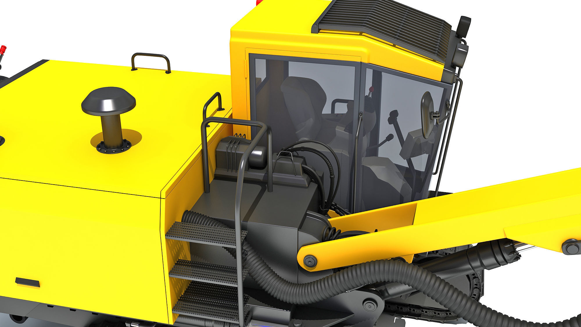 Surface Drill Rig 3D model_17