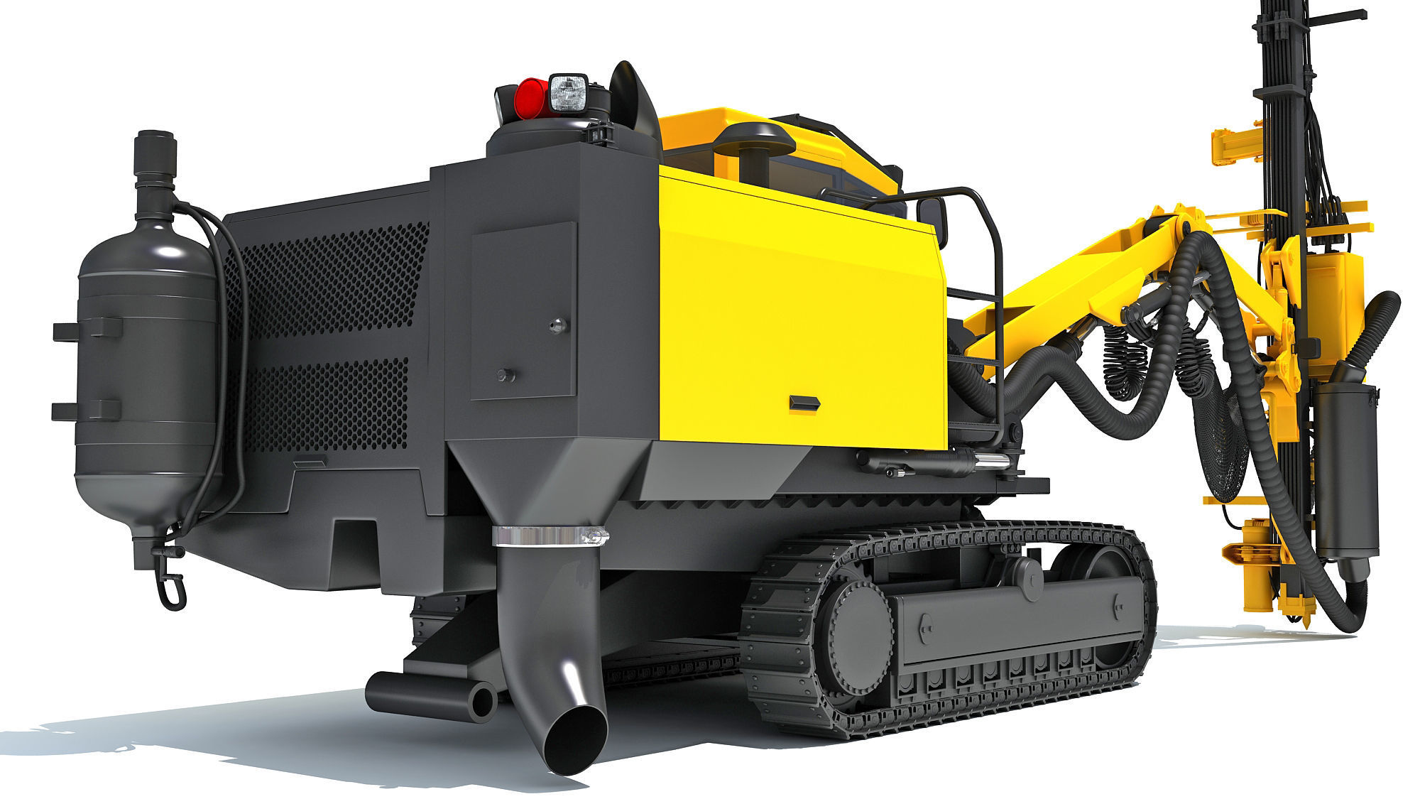 Surface Drill Rig 3D model_16