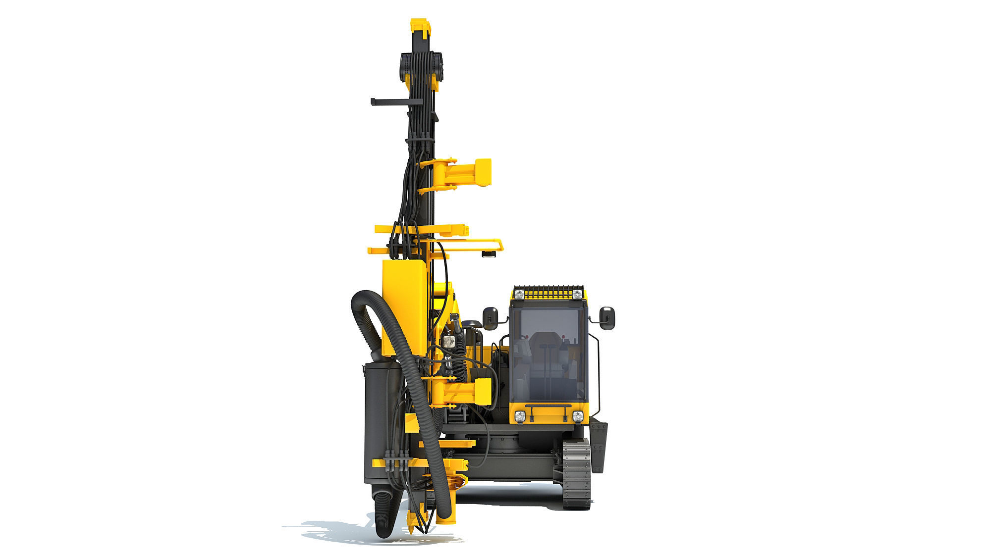 Surface Drill Rig 3D model_11