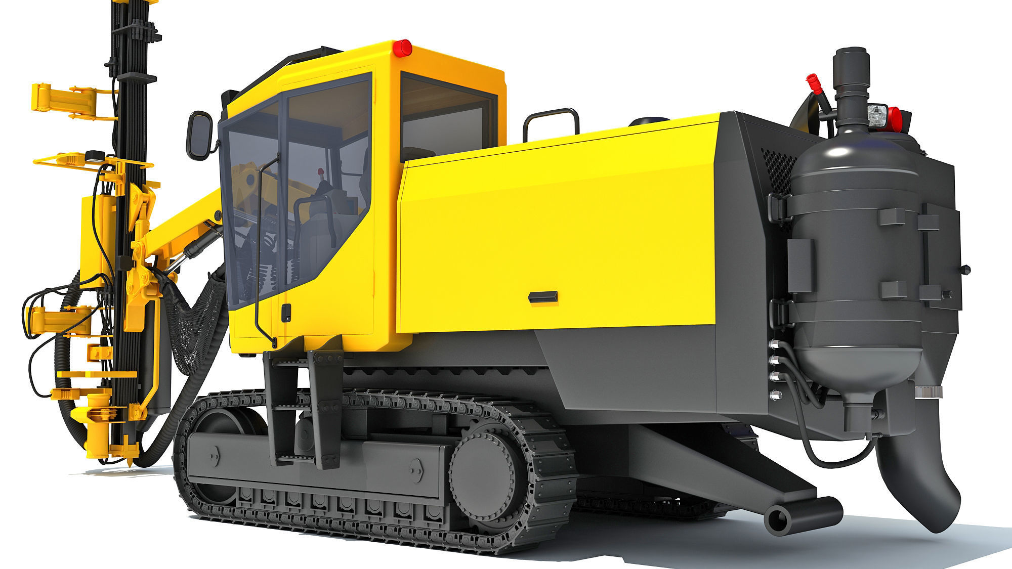 Surface Drill Rig 3D model_15