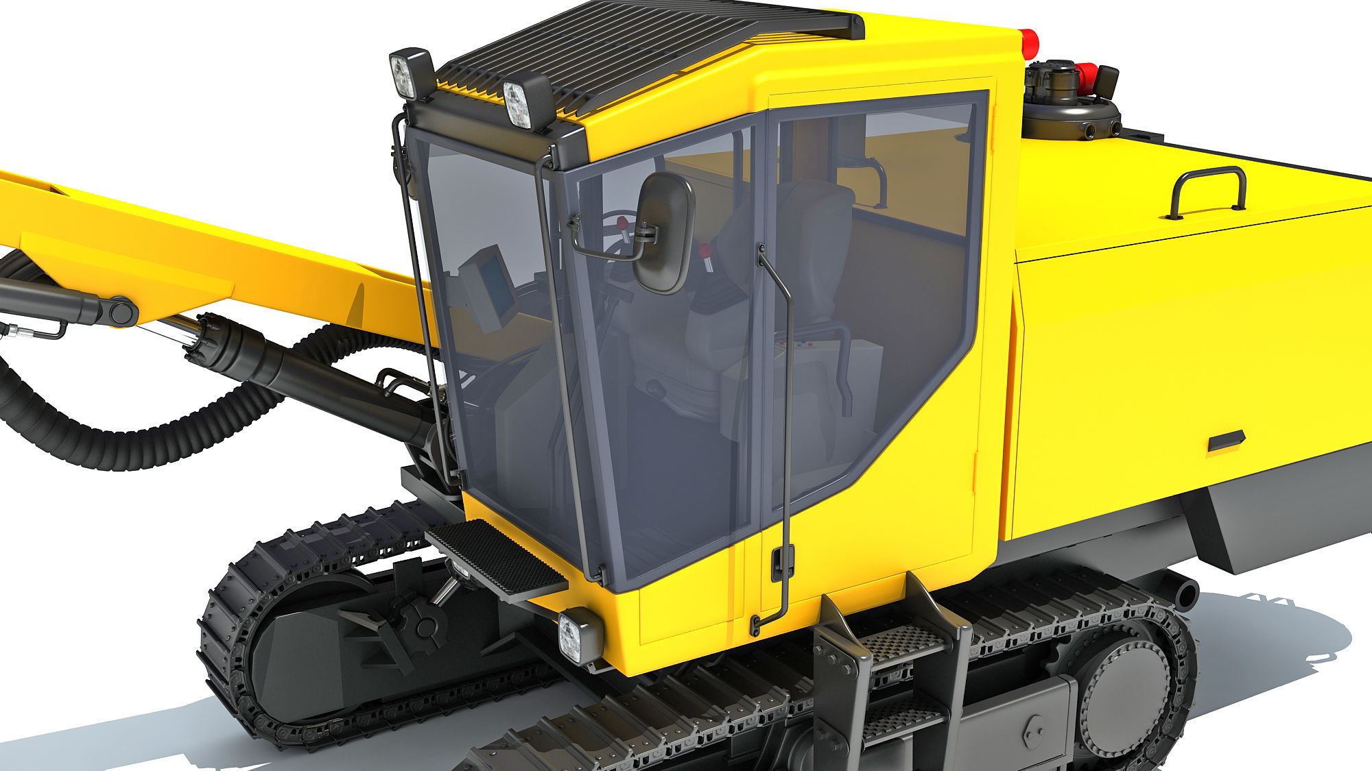 Surface Drill Rig 3D model_19