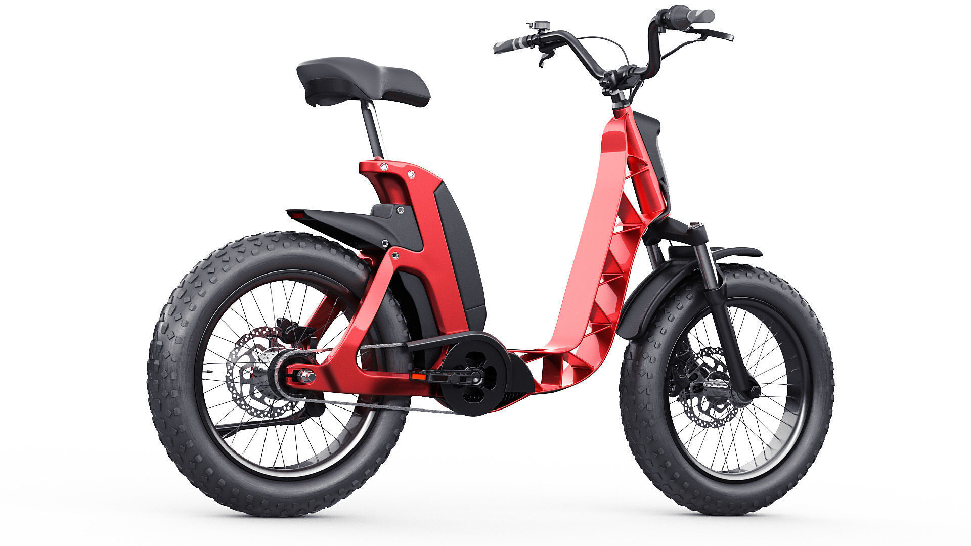 Electric Bicycle 3D model_9