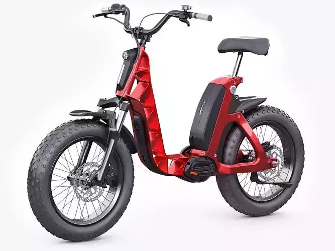 Electric Bicycle 3D model