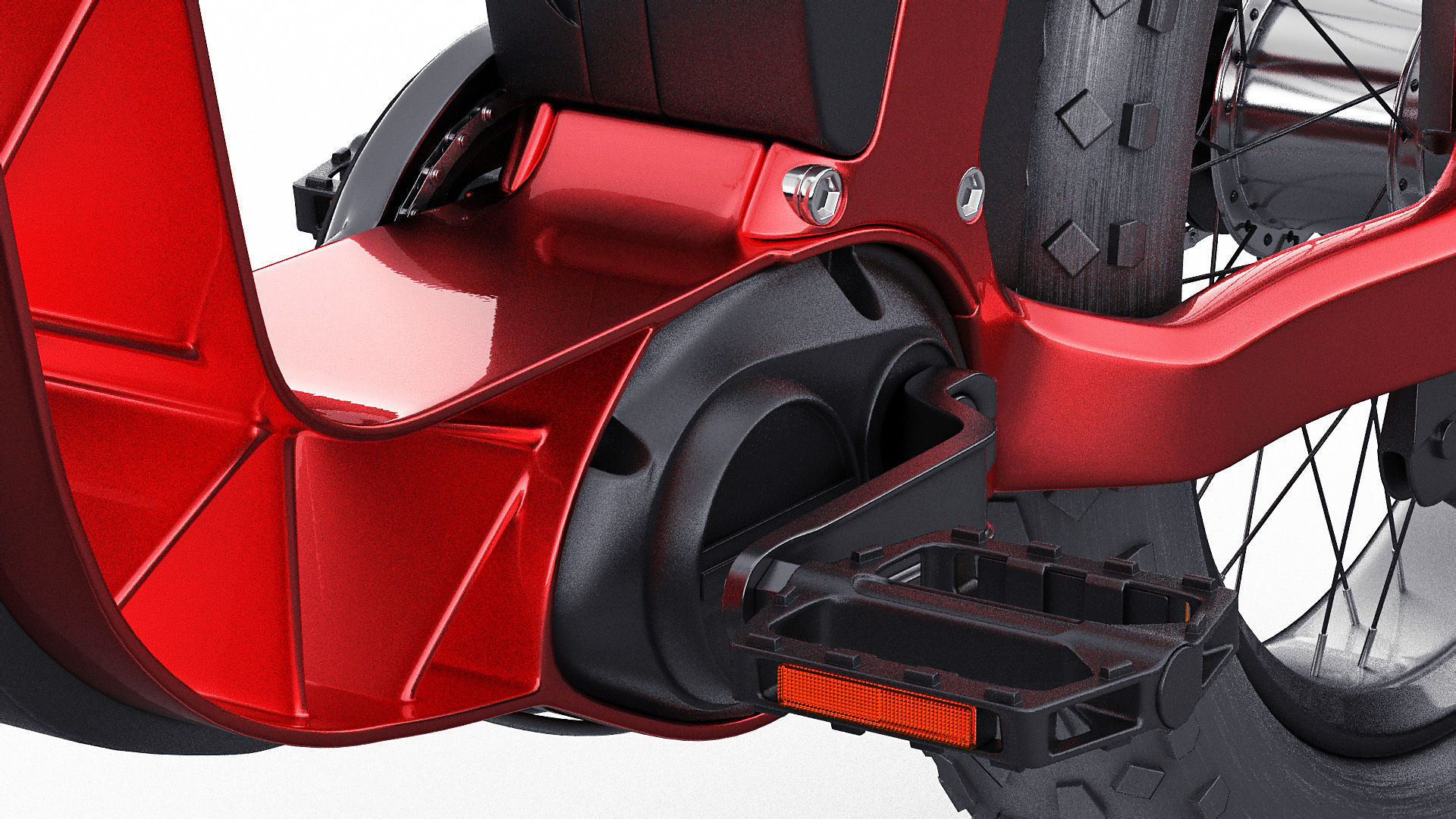 Electric Bicycle 3D model_15