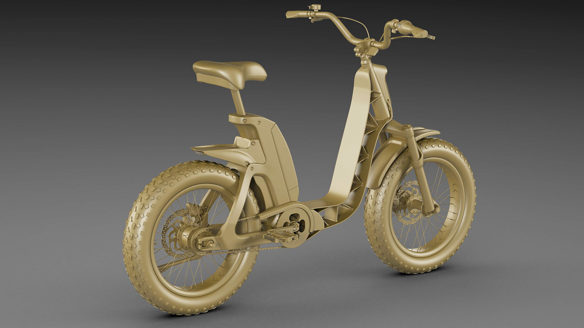 Electric Bicycle 3D model_19
