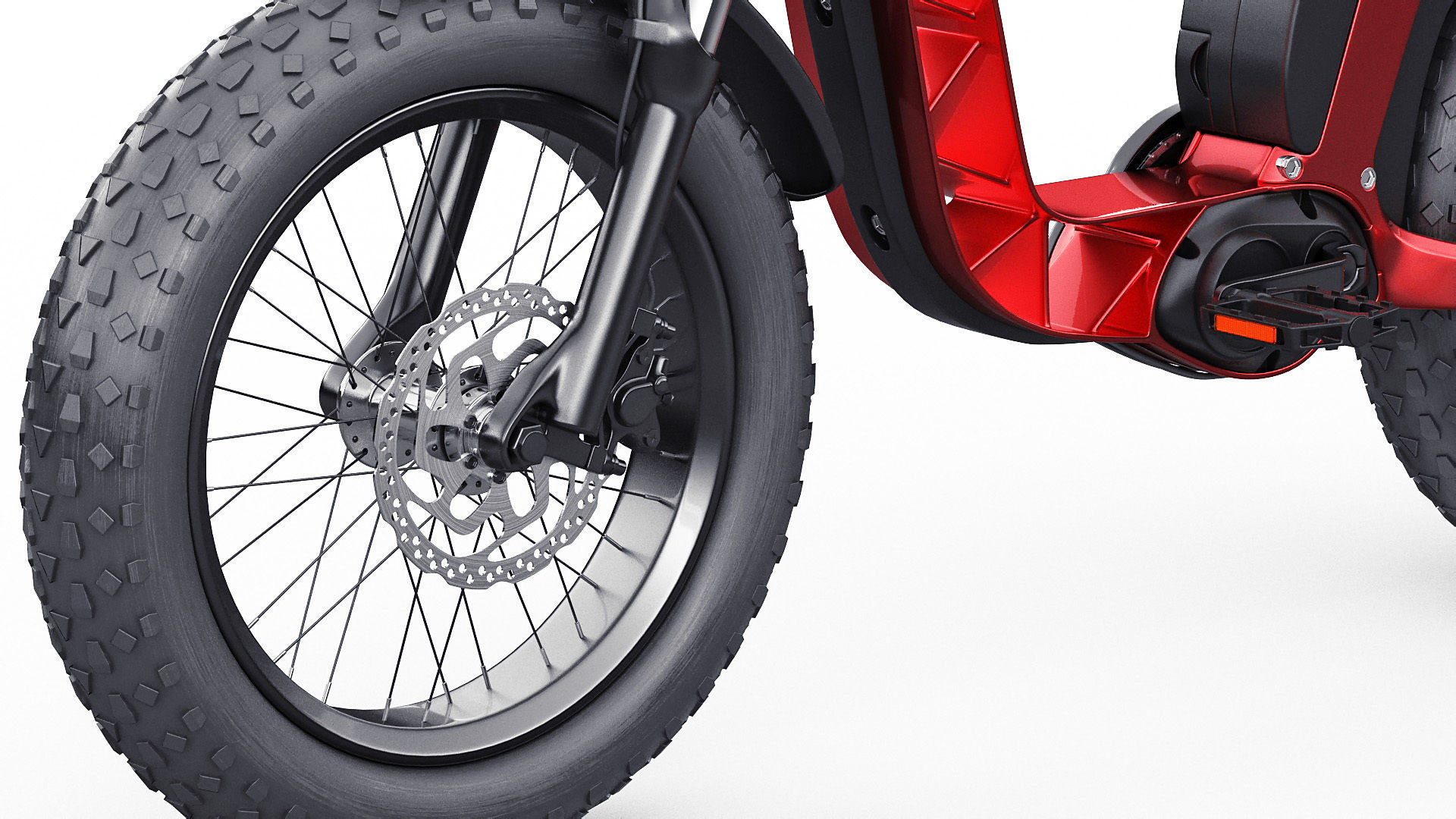 Electric Bicycle 3D model_5