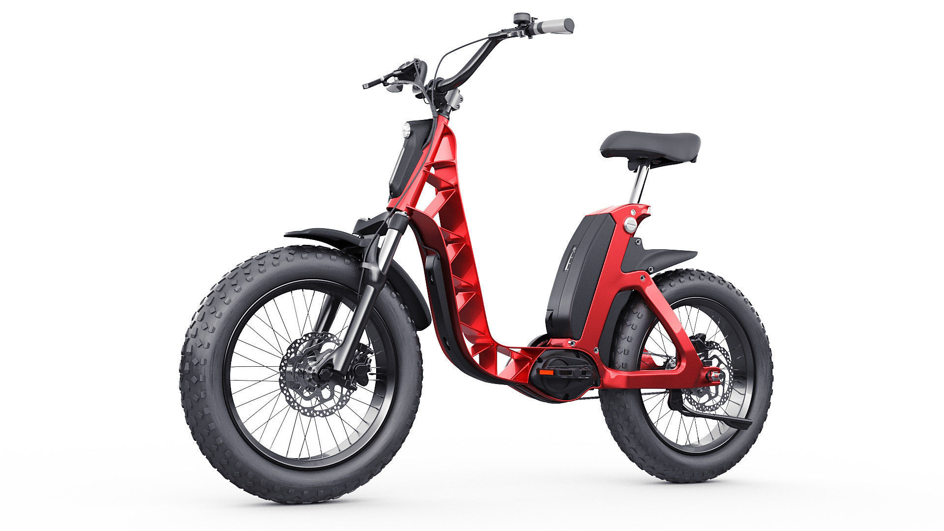 Electric Bicycle 3D model_8