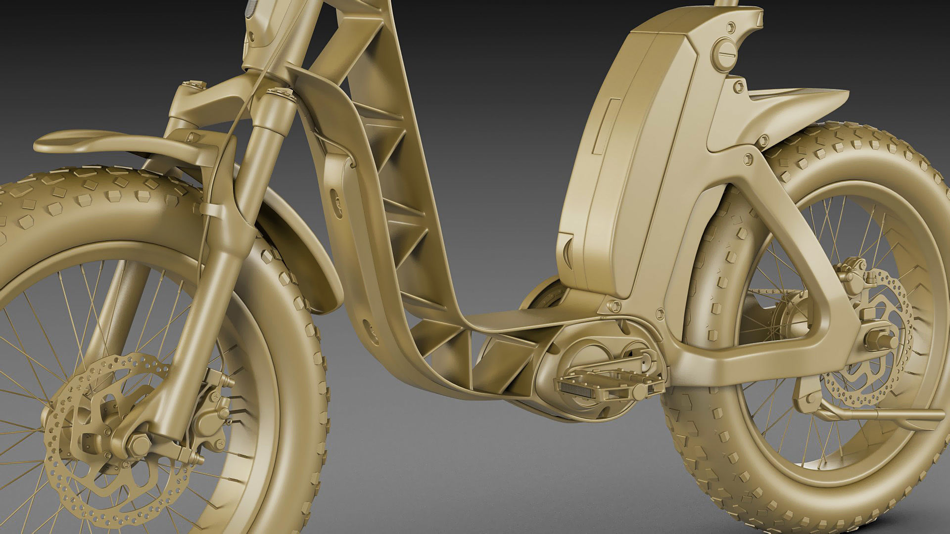 Electric Bicycle 3D model_20