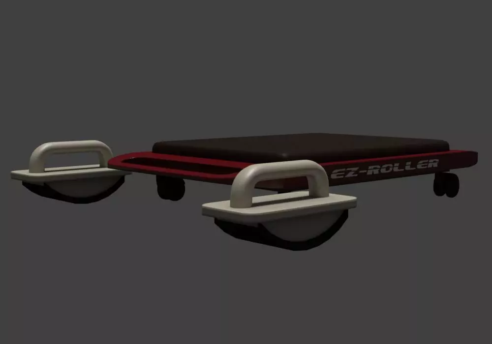 Mobility Wheelboard Free low-poly 3D model