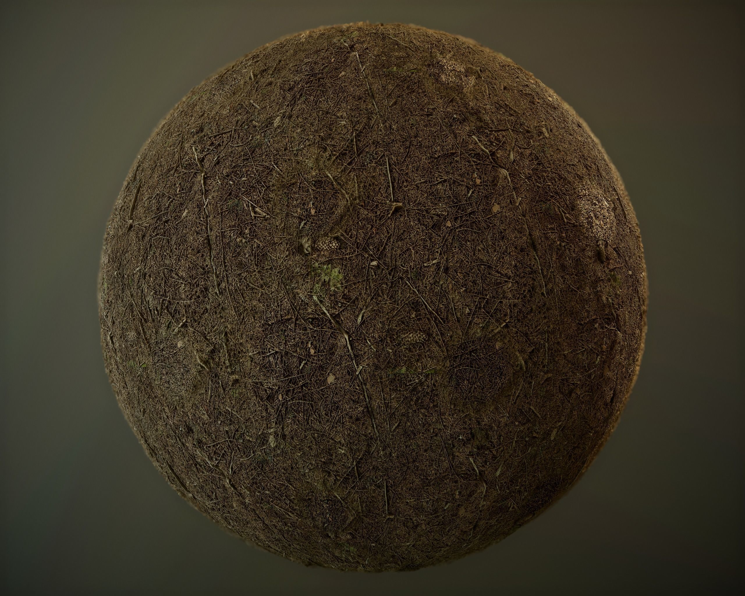 10 Seamless PBR Grass Textures Texture_4