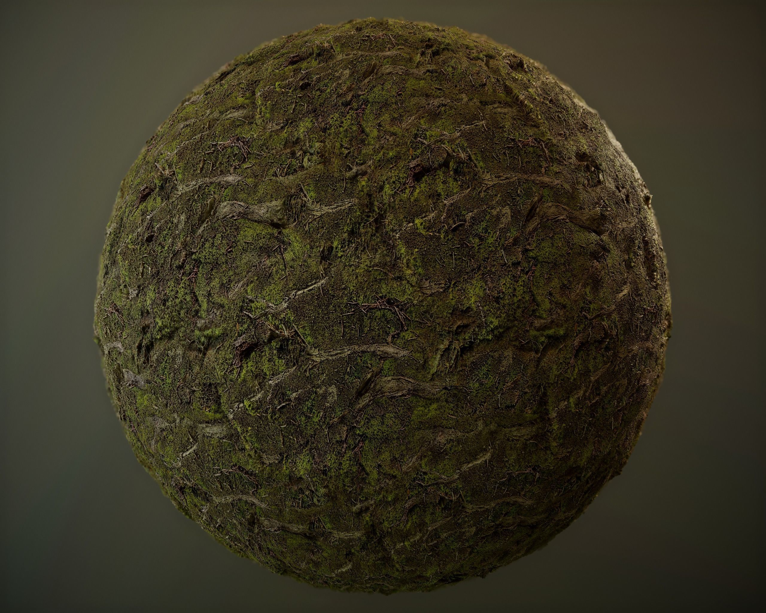 10 Seamless PBR Grass Textures Texture_9