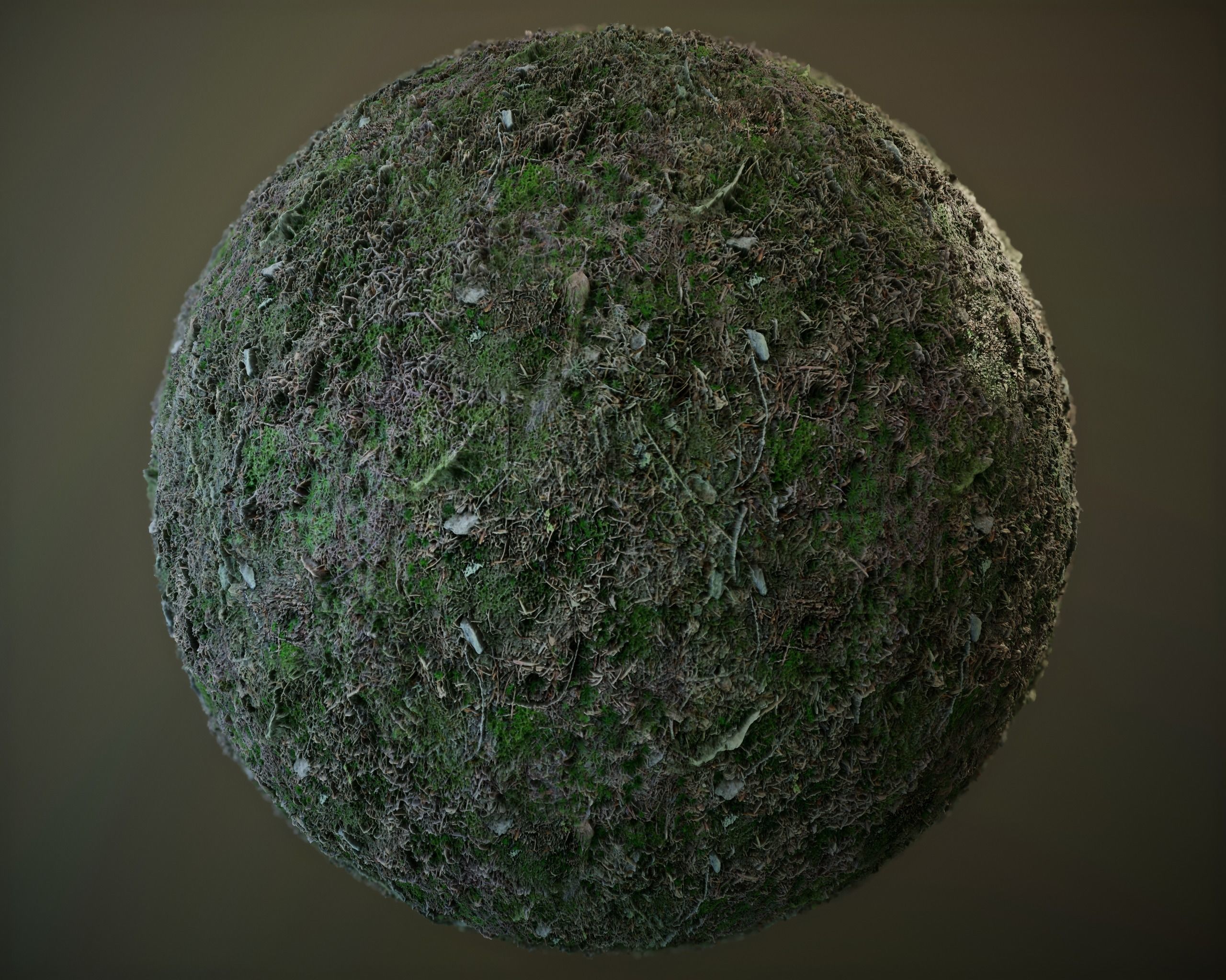 10 Seamless PBR Grass Textures Texture_5