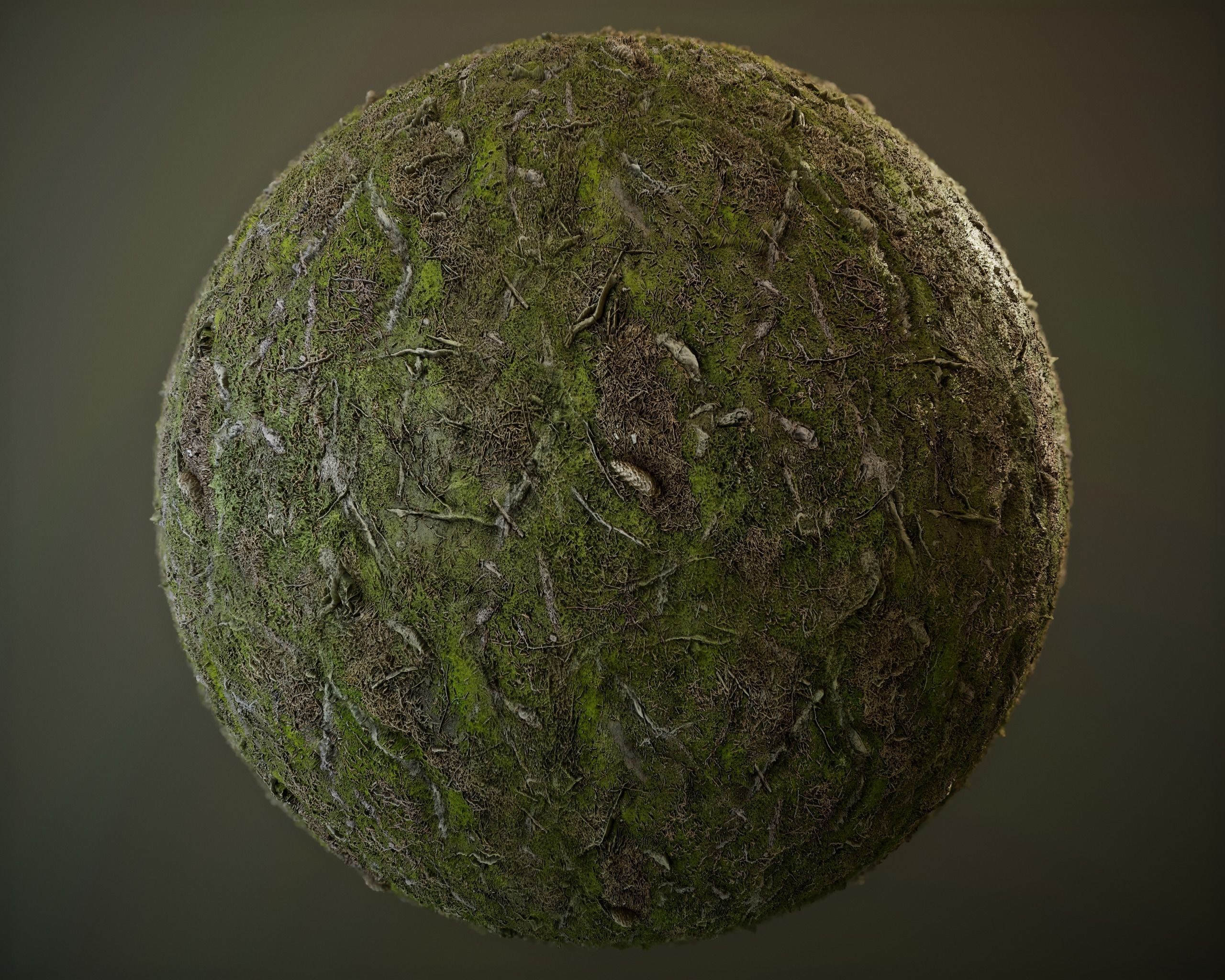 10 Seamless PBR Grass Textures Texture_8