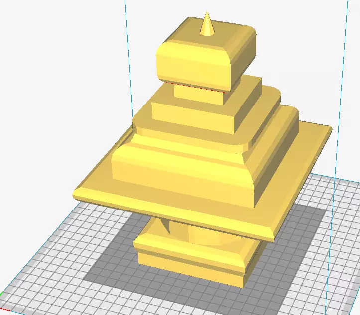 Pillar temple Free 3D print model_0