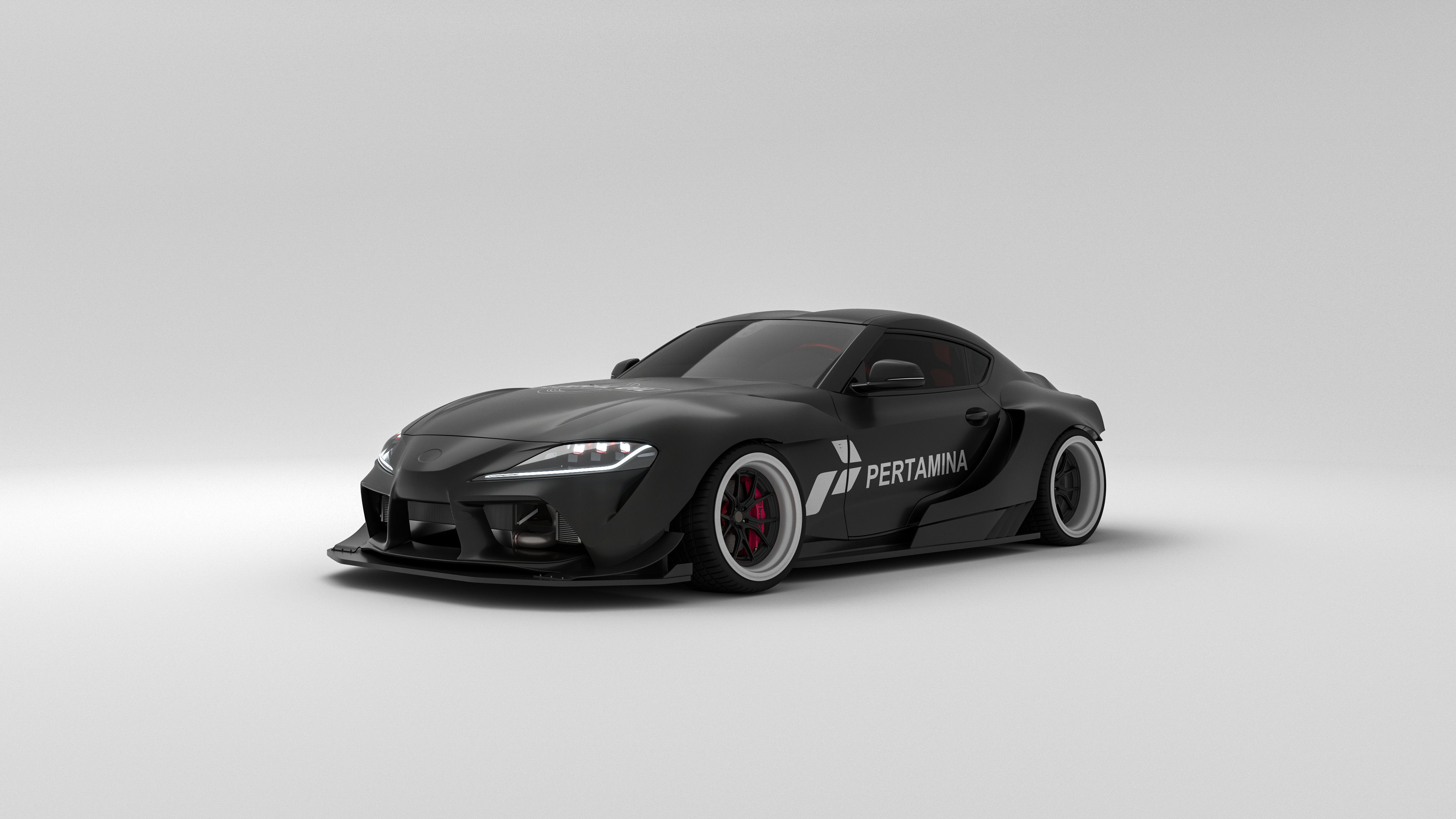 Formula Drift Toyota Supra Wide Body Toyota Supra 3D model_1