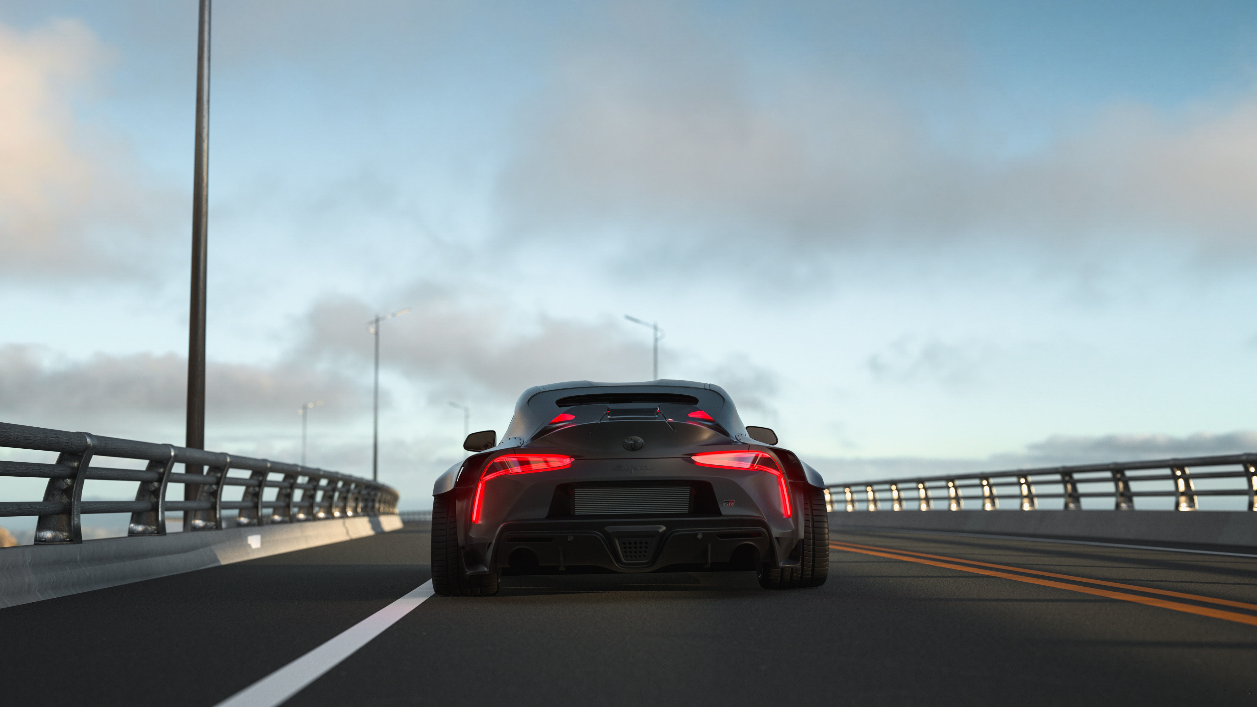 Formula Drift Toyota Supra Wide Body Toyota Supra 3D model_4