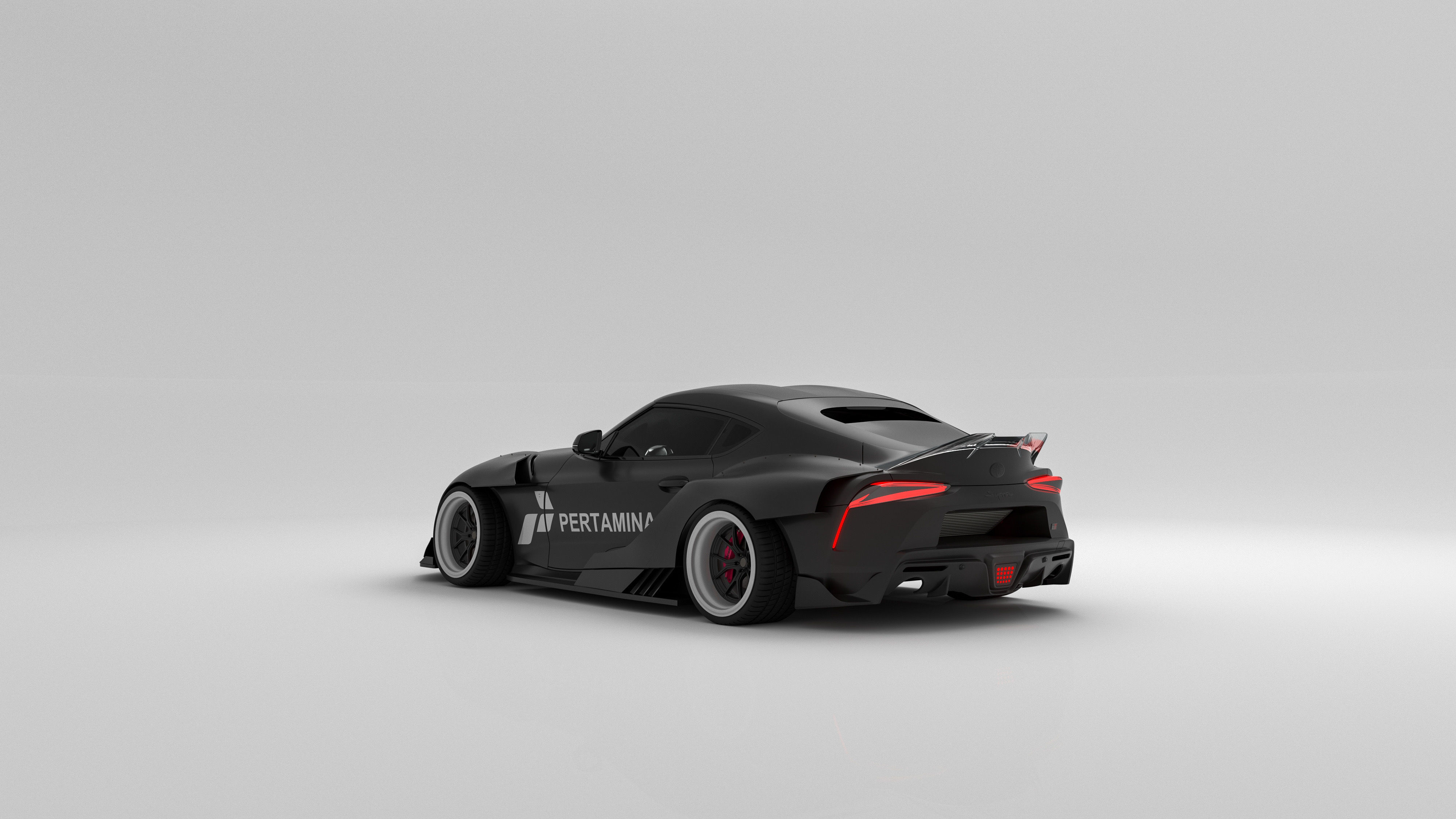 Formula Drift Toyota Supra Wide Body Toyota Supra 3D model_2