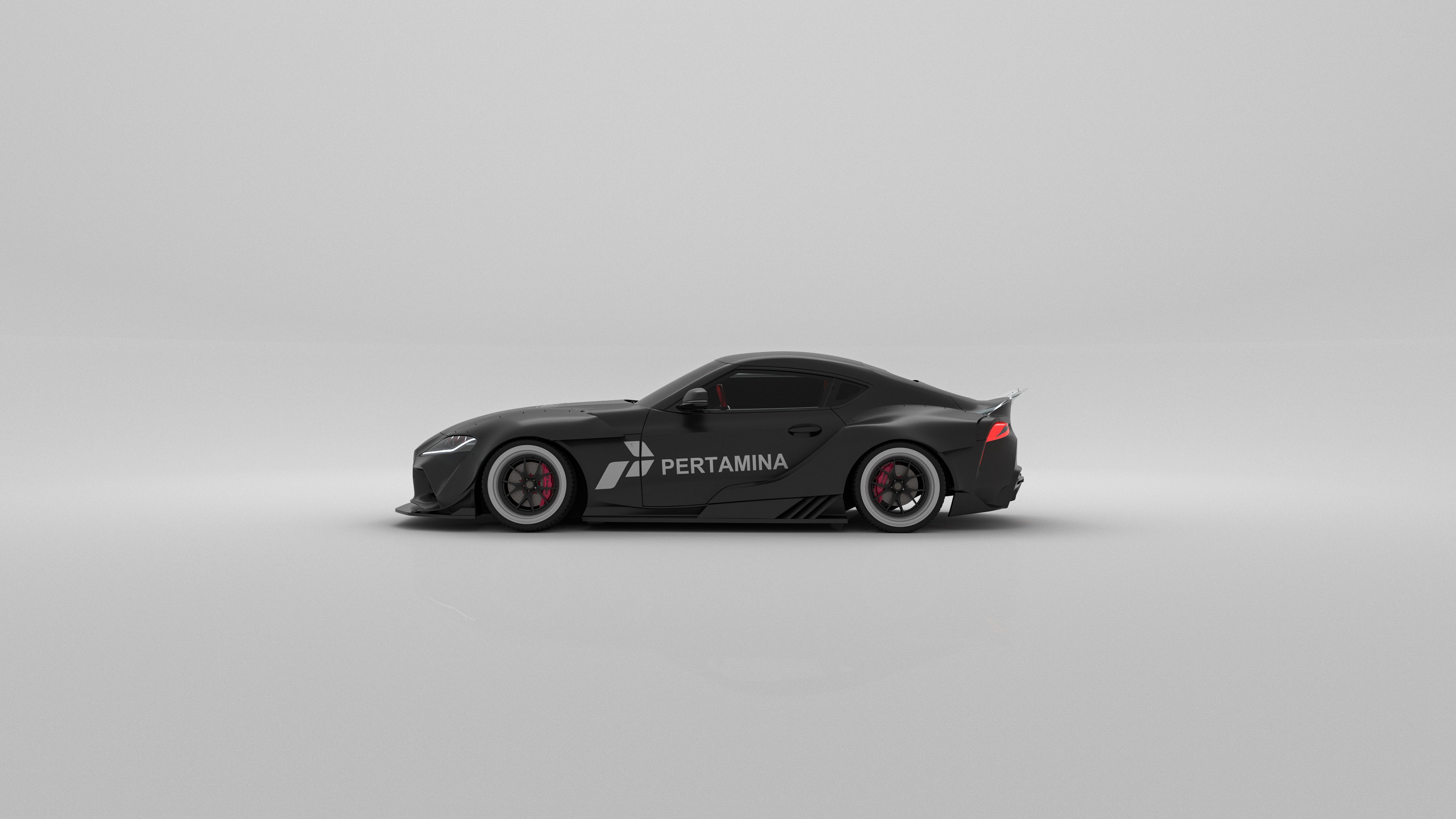 Formula Drift Toyota Supra Wide Body Toyota Supra 3D model_12