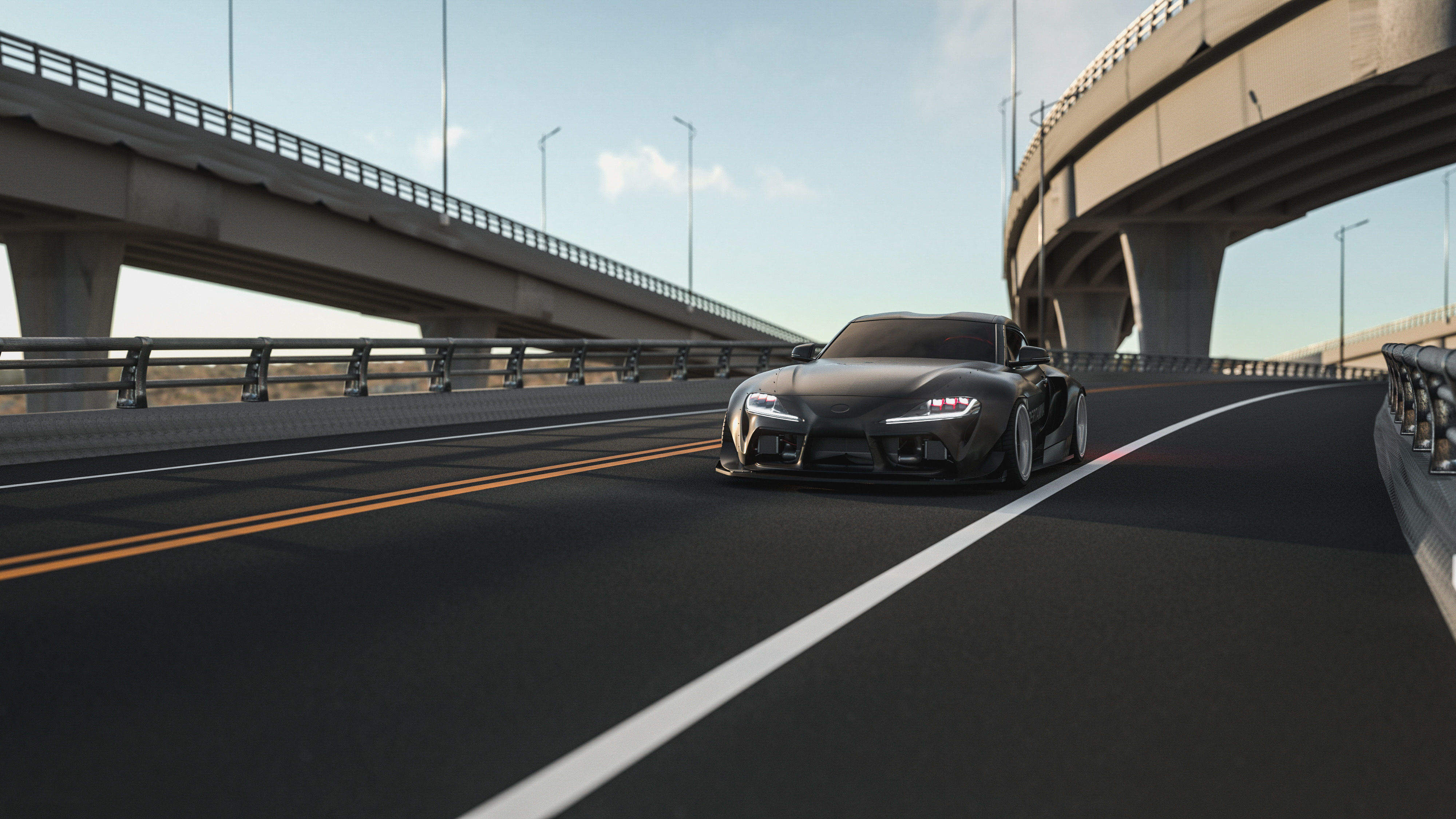 Formula Drift Toyota Supra Wide Body Toyota Supra 3D model_5