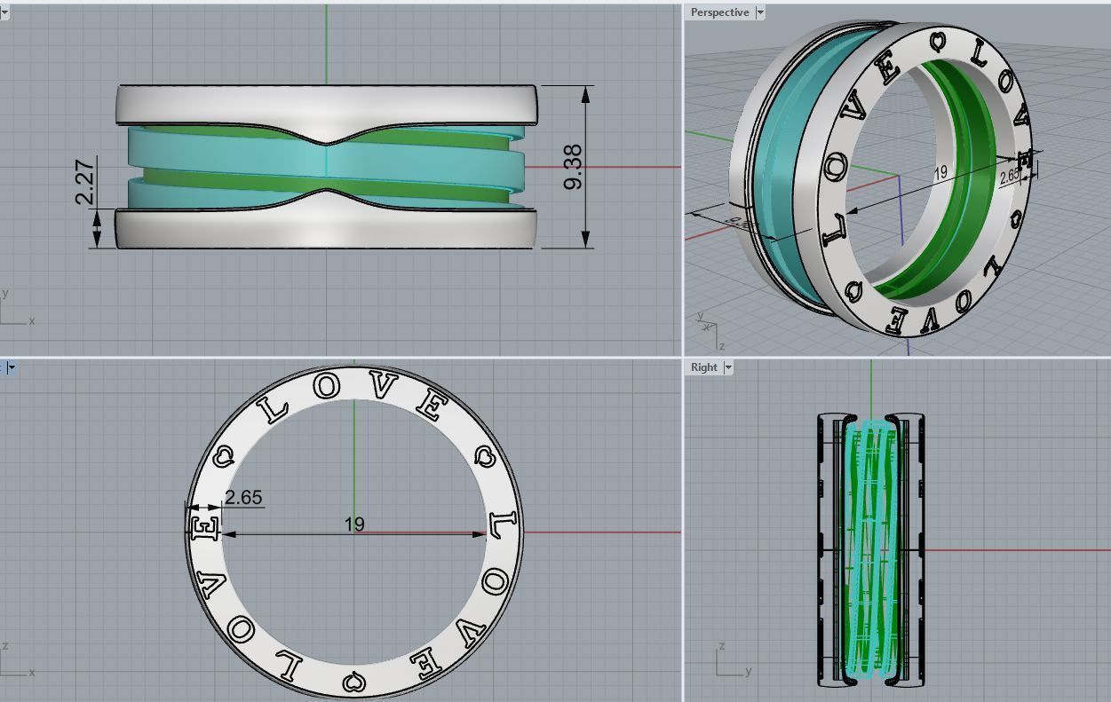ring obr 509 3D print model_2