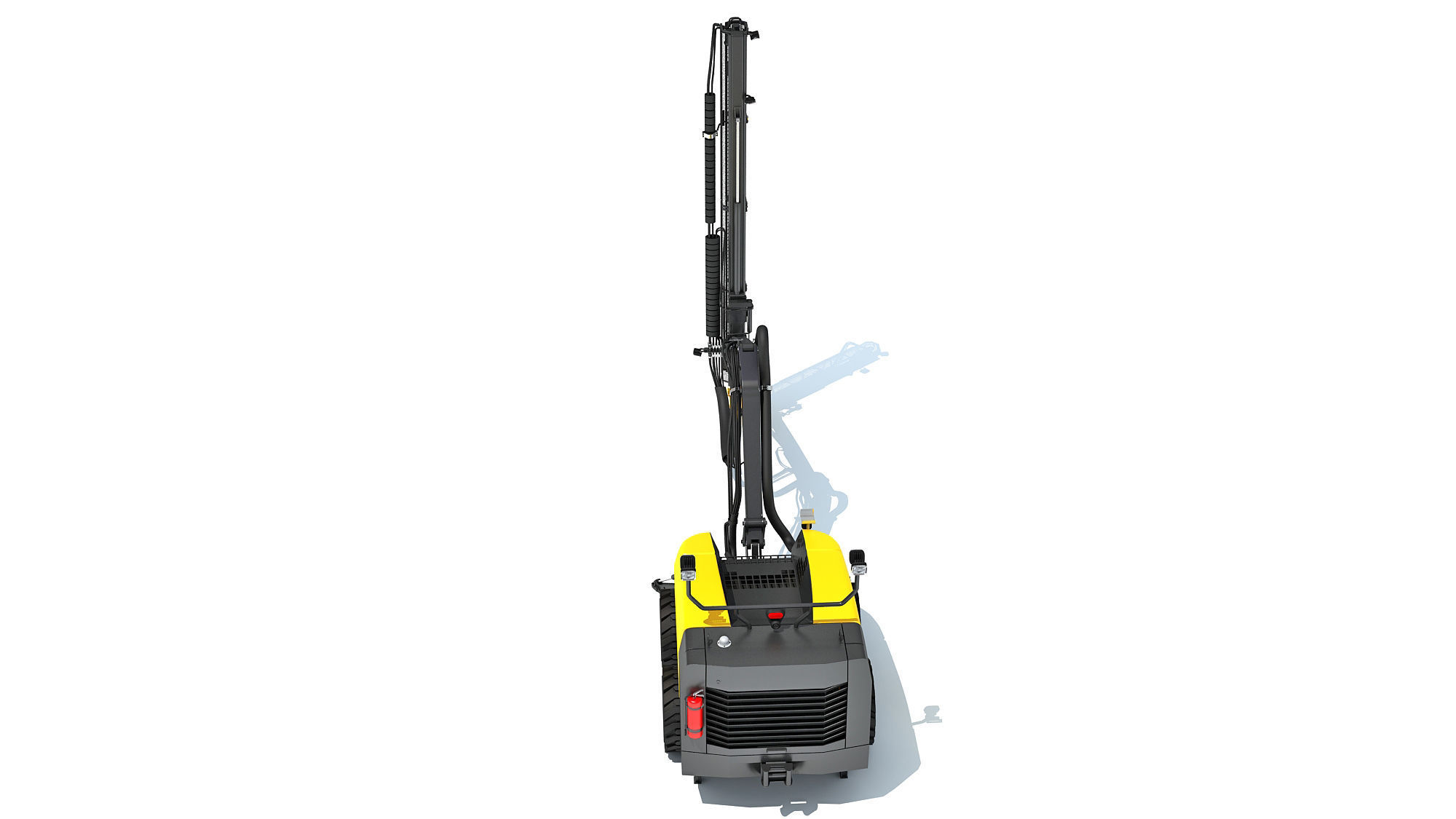 Top Hammer Drill Rig 3D model_5