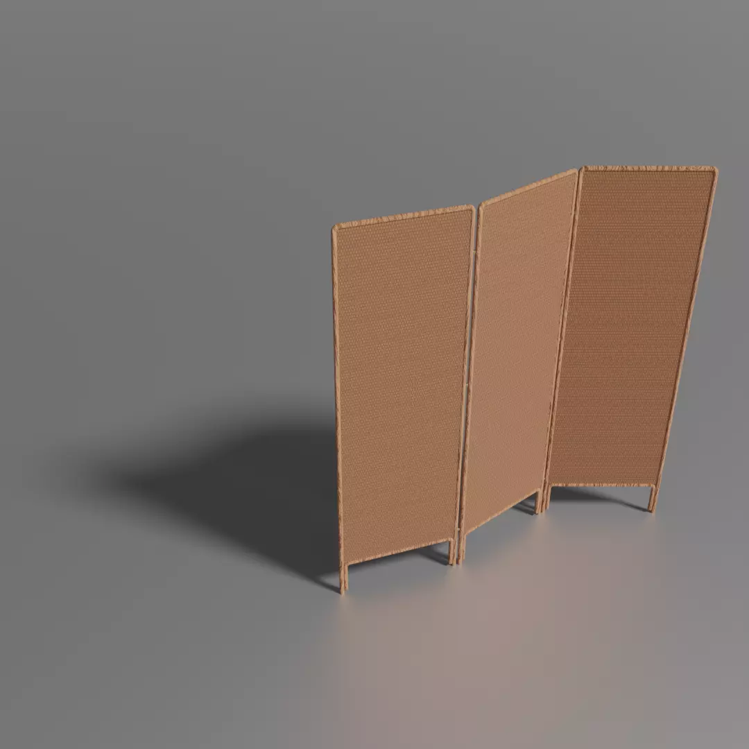 PARAVENT Ayla folding screen Free 3D model_0